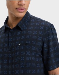 Quiksilver - Mens Safe Paradise Short Sleeve Shirt