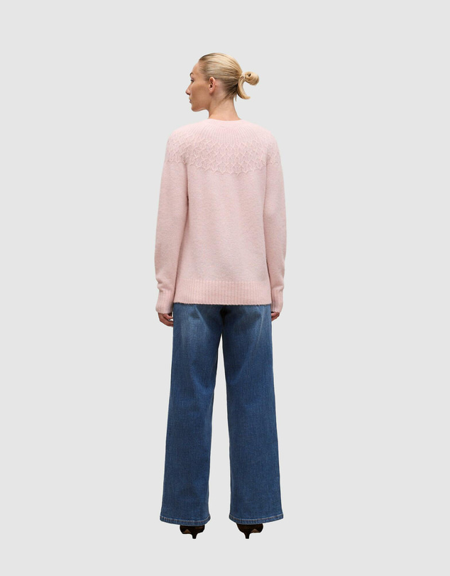 Trenery - Alpaca Merino Cable Yoke Knit