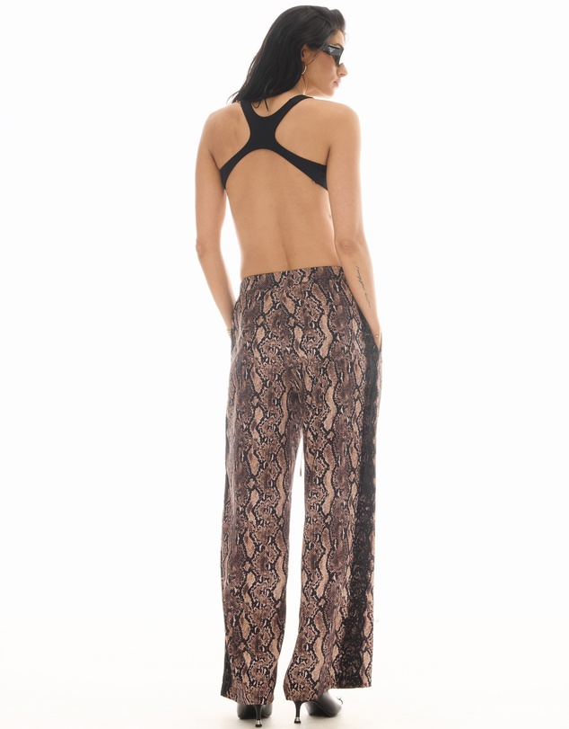 THE TALES - Frida Snake Lace Tuxedo Pants
