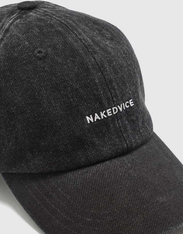 Nakedvice - The Essentials Black Denim Cap