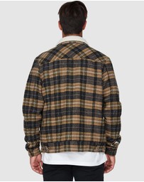 RVCA - Daggers Plaid Sherpa Jacket