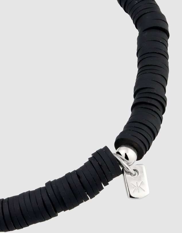 Kuzzoi - ICONIC EXCLUSIVE - Cornelian Skull Bead Bracelet in 925 Silver