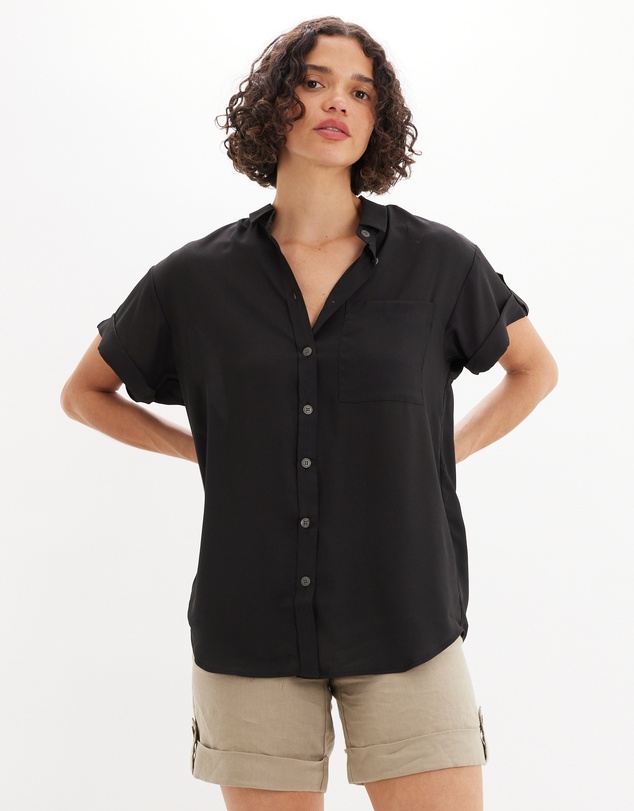 Amelius - Muriel Buttond Short Sleeve Shirt