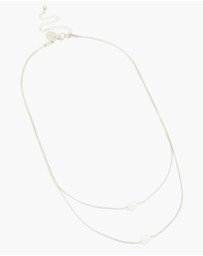 Lovisa - Waterproof Stainless Steel Pearl Layered Necklace