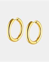 CENDRE - Rhode Huggie Earrings