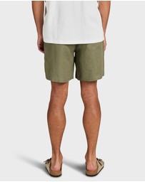 Academy Brand - Jeff Linen Short