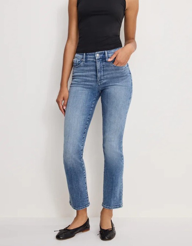 Good American - Good Legs Straight Jeans