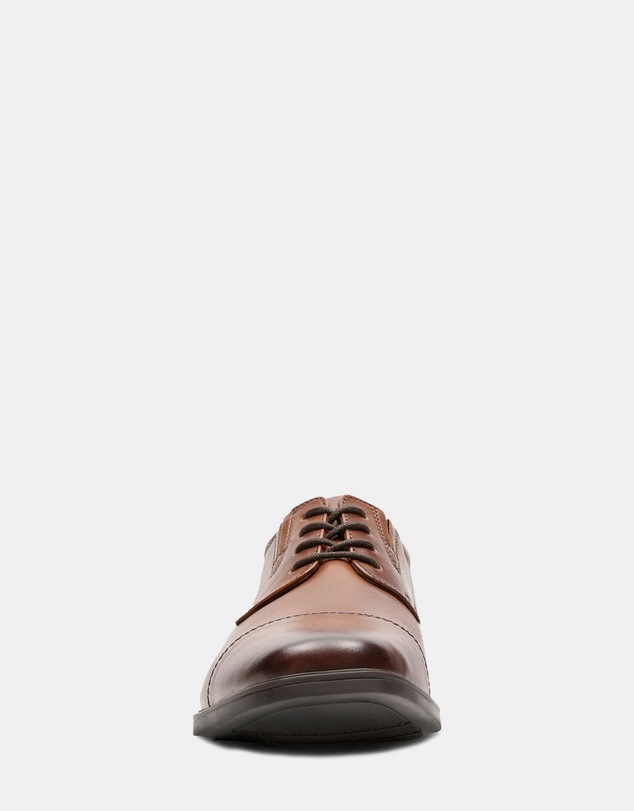 Clarks - Tilden Cap Dark Tan
