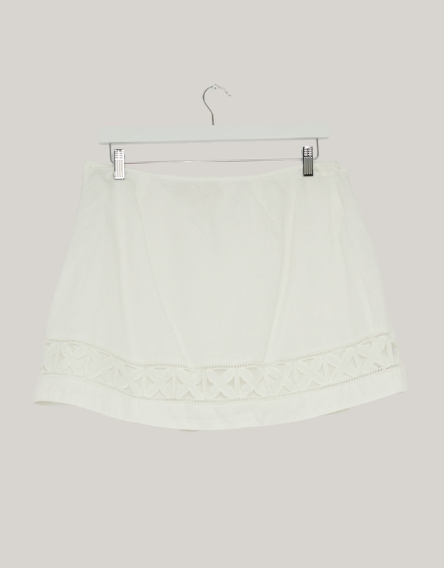 Revibe - Repaired KIVARI Marley Mini Skirt - AU 14