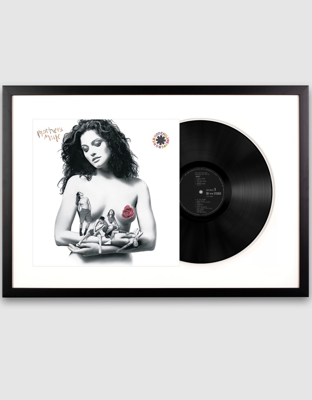 iWorld - Framed Red Hot Chilli Peppers - Mothers Milk - Vinyl Album Art