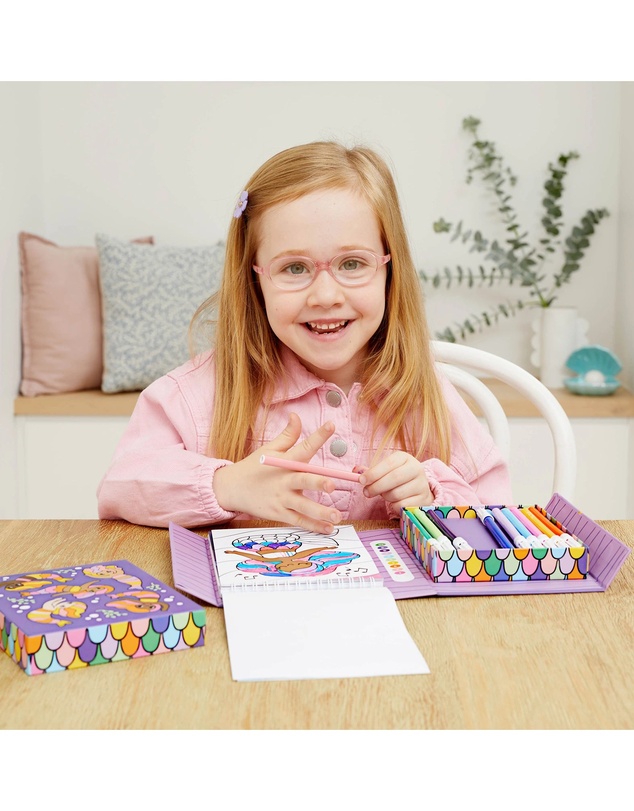 Tiger Tribe - Colour by Numbers Mermaids and Friends