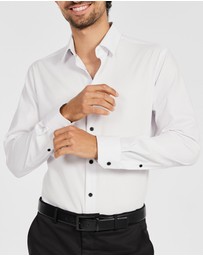 Tarocash - Cy Slim Textured Bamboo Shirt
