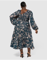 Something 4 Olivia - Loris Asymmetric Midi Dress