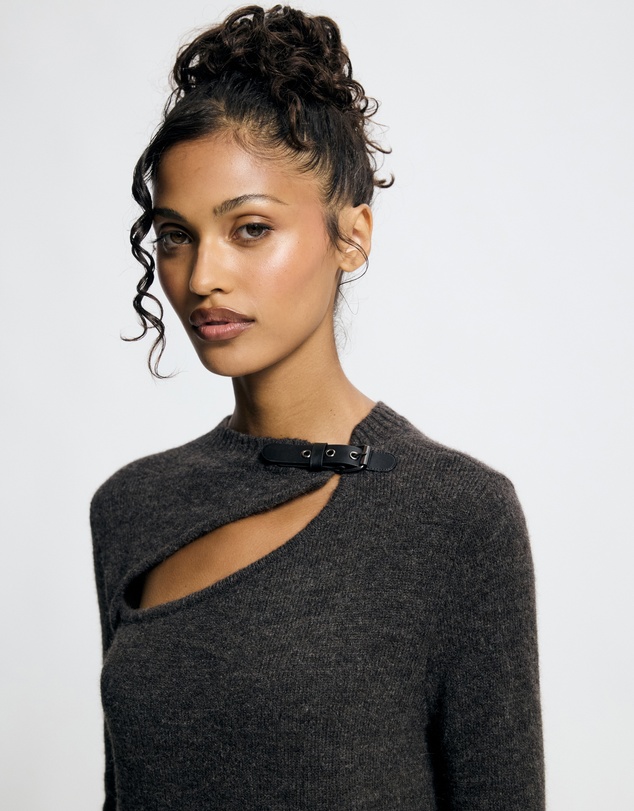 Lover - Nyx Buckle Wool Jumper