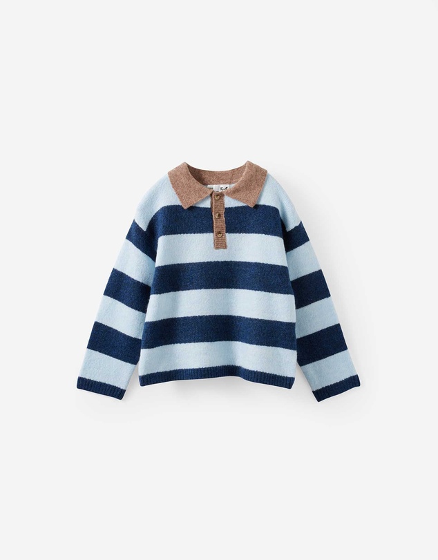 Cotton On Kids - Rugby Knit Polo