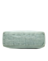 Pre-Loved by Azura Reborn - Pre-Loved Large Denim Cannage Acrylic Handles Lady Dior