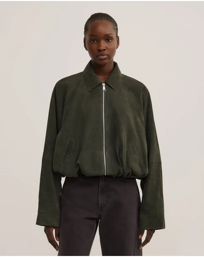 Witchery - Suede Bubble Jacket