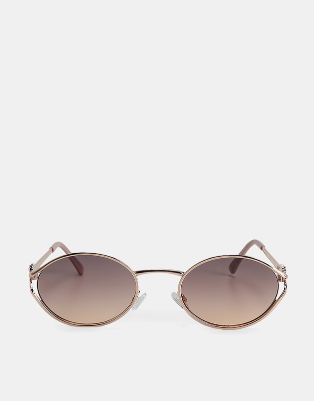 ALDO - Clubsunnies Metal Oval Sunglasses