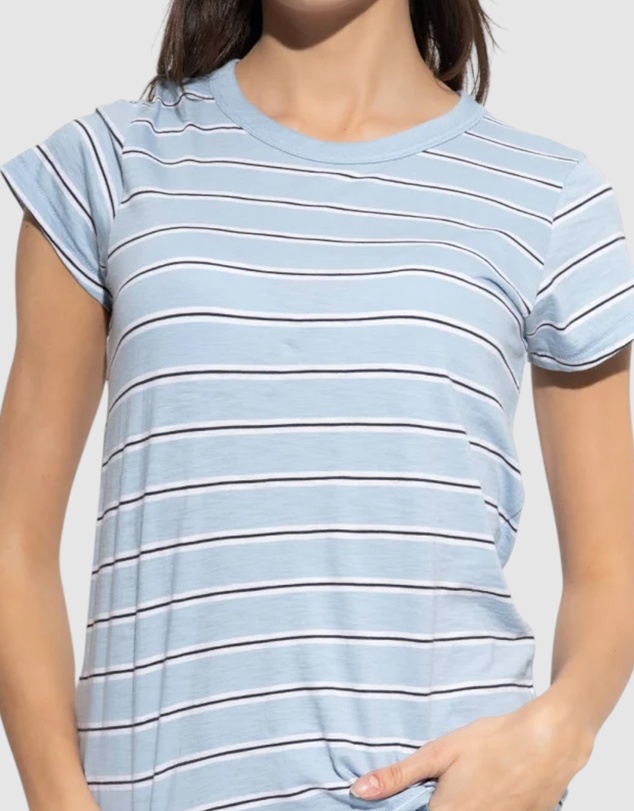 rag & bone - The Slub Striped Tee