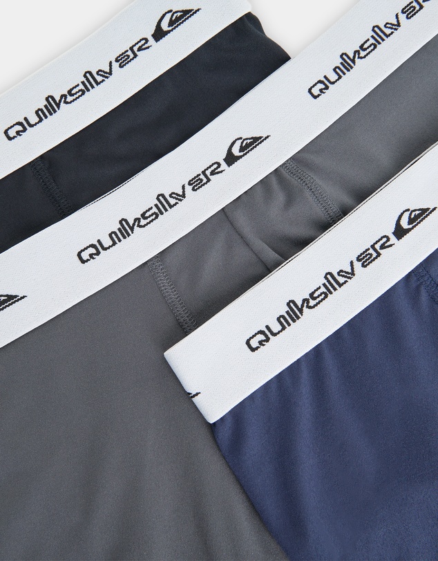 Quiksilver - Mens Quiksilver Brief 3 Pack Boxer