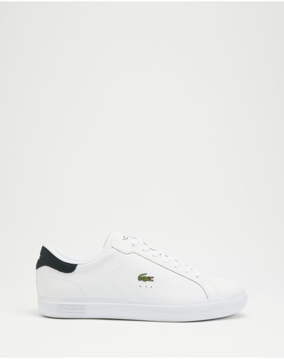 White & Dark Green