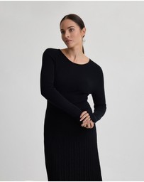 Oxford - Paige Stretch Knitted Dress