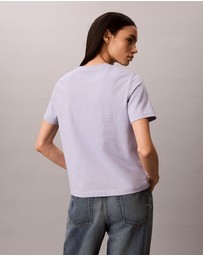 Calvin Klein Jeans - Embroidered Monogram Logo Tee