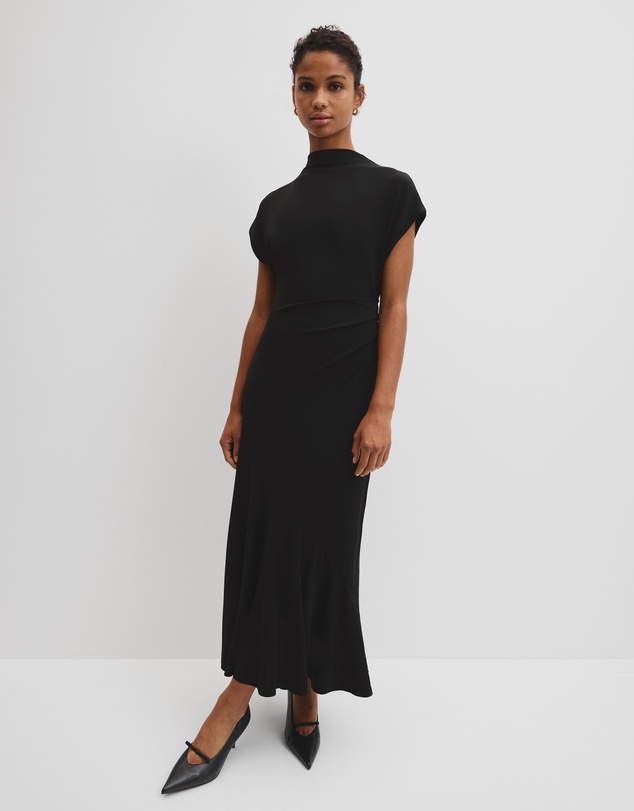 Country Road - Drape Neck Dress