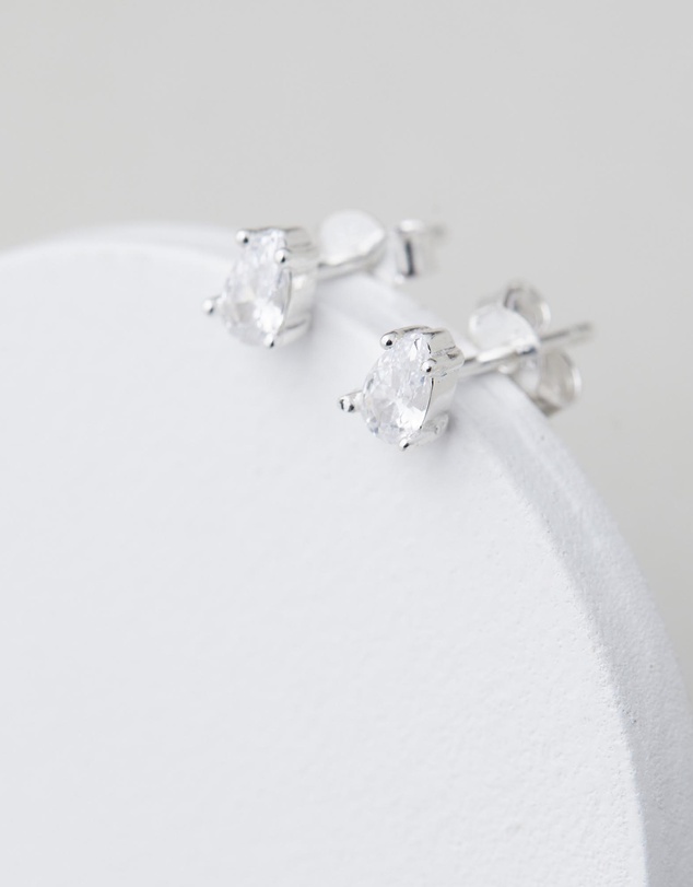 SAINT VALENTINE - Valentine Studs - Silver