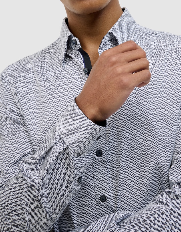 Politix - Asher Modern Geo Shirt