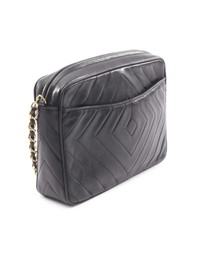 Pre-Loved by Azura Reborn - Pre-Loved CC Diamond Quilted Lambskin Tassel Crossbody