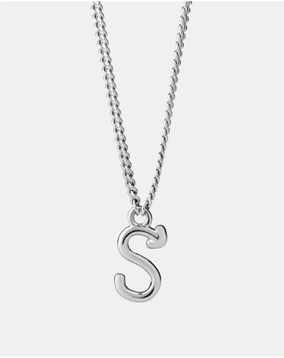 Karen Walker - S Initial Love Letter Necklace