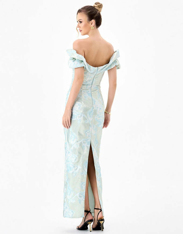 Bariano - Jazzie Off Shoulder Gown