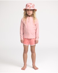 Crywolf - LONG SLEEVE RASH VEST Pink