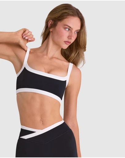 BO+TEE - Sweet Escape Dusty Sports Bra