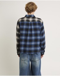 Insight - Split Flannel Long Sleeves Shirt