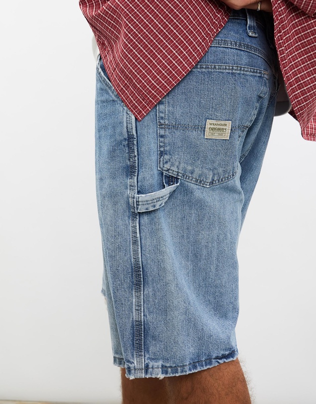 Vintage by The Real Deal - Pre Loved - Vintage Wrangler Denim Carpenter Shorts