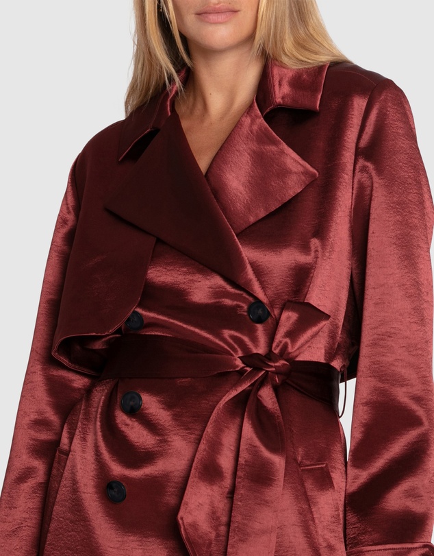 Belle & Bloom - Will You Stay Trench Dress