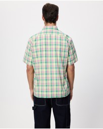 No Problemo - Alieno Embroidered SS Check Shirt
