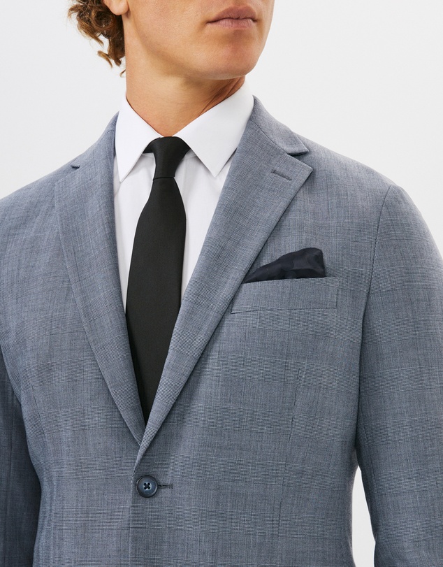 Van Heusen - Wool Blend Check Suit Jacket