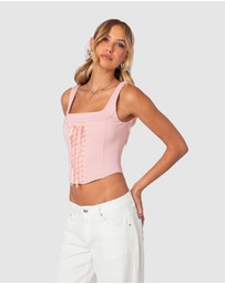 EDIKTED - Ballet Baby Lace Up Corset