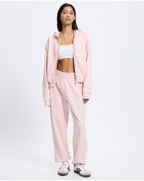 adidas Originals - Essentials French Terry Cropped Zip Hoodie