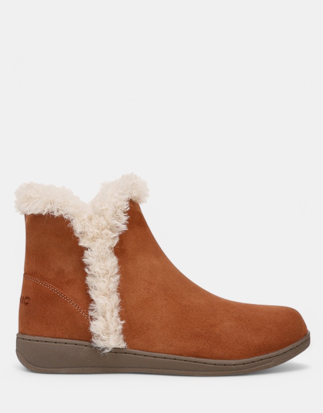 Vionic - Unwind Bootie Slipper - Tan