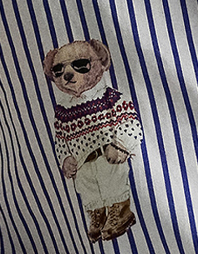 Polo Ralph Lauren - Madison Cotton Long Sleeve Button Down Pyjama Set