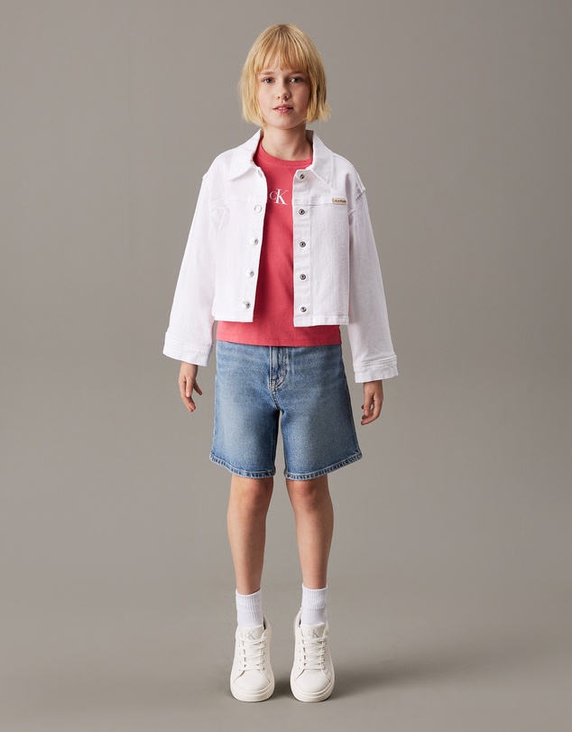 Calvin Klein Jeans - Girls Slim Denim Trucker Jacket