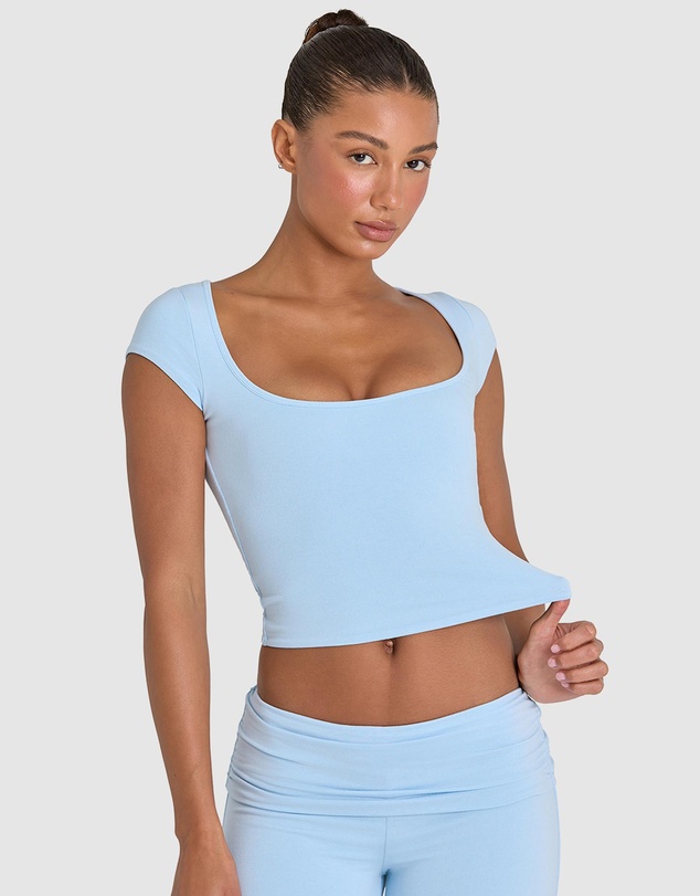 BO+TEE - Buttercloud Crop Top