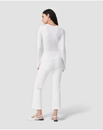 rag & bone - Luca Jersey Slim Long Sleeve Tee