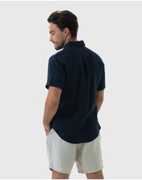 Coast Clothing - Short Sleeve Linen Shirt