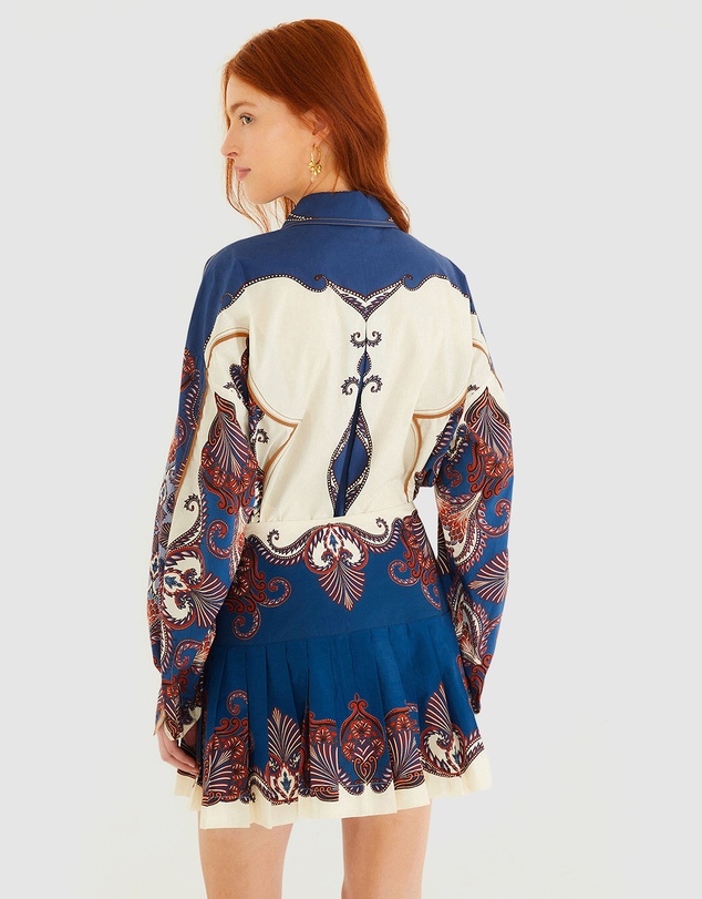 Farm Rio - Arabesque Scarf Mini Skirt