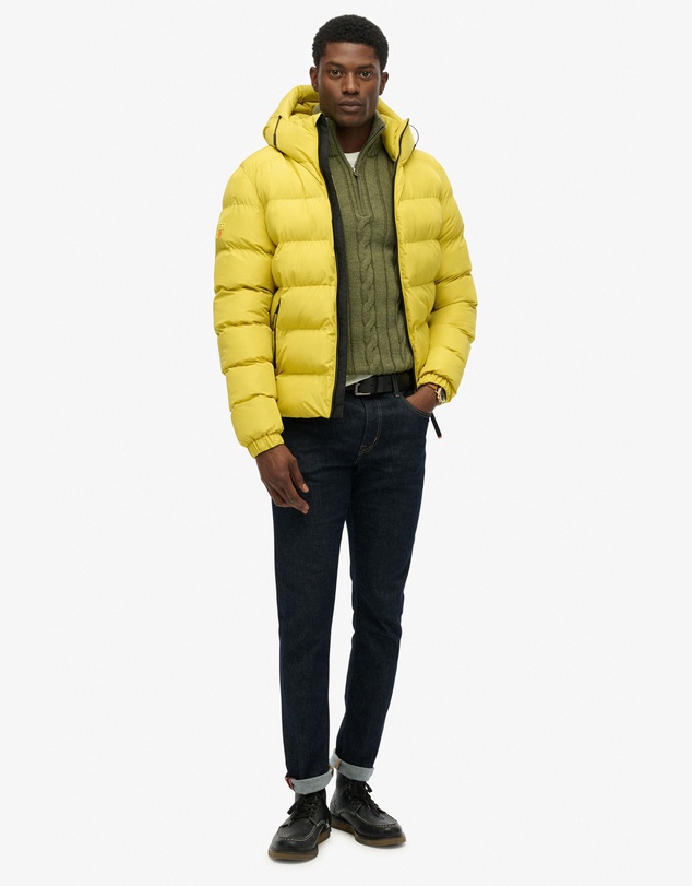 Superdry - Hooded Sports Puffer Jacket